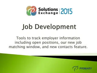 Effective Tools for Tracking Employer Information and Job Matching Opportunities