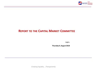 Enhancing Market Liquidity Transparently: Capital Market Overview 2018