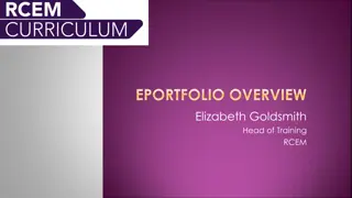 Innovative Eportfolio Updates for Medical Training