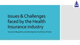 Challenges Faced by Health Insurance Sector in India