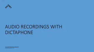 Effective Audio Recording Procedures for Research Interviews