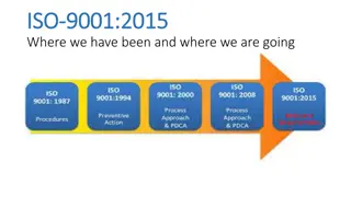ISO 9001:2015 Transition and Quality Management Strategies