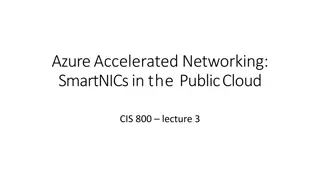 Accelerated Networking with SmartNICs in Azure