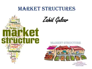Market Structures and Definitions in Economics