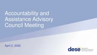 Accountability and Assistance Council Meeting Highlights April 2, 2025