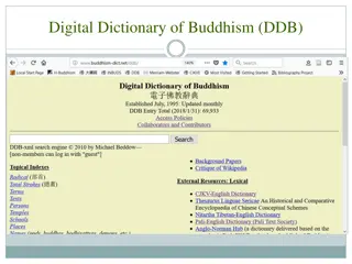 Enhancing Buddhist Studies: Digital Tools and Collaborative Access