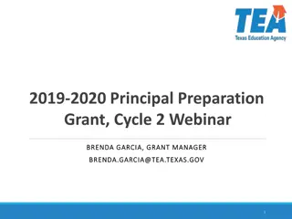 Principal Preparation Grant: Program Overview and Application Details