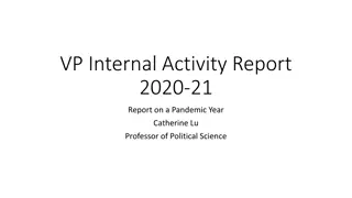 Internal Activity Report 2020-21: Insights into a Pandemic Year at McGill