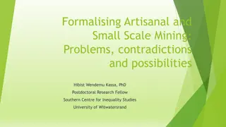 Artisanal and Small-Scale Mining: Challenges and Opportunities in Ghana and South Africa