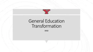 Enhancing General Education for Student Success in 2022