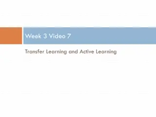 Advanced Strategies in Transfer Learning and Active Learning