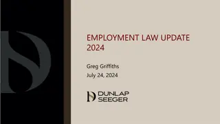 Employment Law Update 2024: Recent Developments and Changes