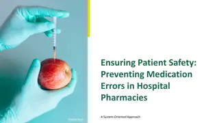 Preventing Medication Errors in Hospital Pharmacies: A Comprehensive Guide