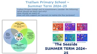 Exploring the Seaside in Summer: Trallwn Primary School Curriculum Focus