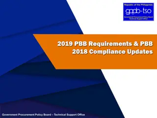 Government Procurement Policy Board Requirements and Updates