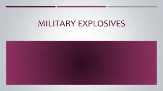 Understanding Military Explosives: Types and Characteristics