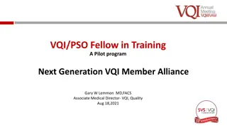 VQI PSO Fellow in Training Program and Mentor Selection Criteria