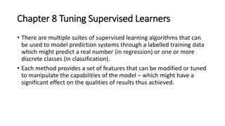 Enhancing Supervised Learning: Tuning, Training, and Performance Measurement