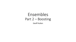 Boosting Concepts and Ensemble Examples in Machine Learning