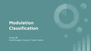 Radio Modulation Classification Techniques and Applications