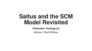 Learning Progression and Probabilistic Framework in SCM Model