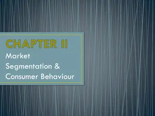 Market Segmentation and Consumer Behavior Strategies