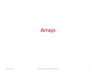 Understanding Arrays in Programming and Data Structures