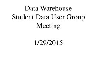 Ensuring Instructor Access in Courses-in-Touch - Data Warehouse Group Meeting