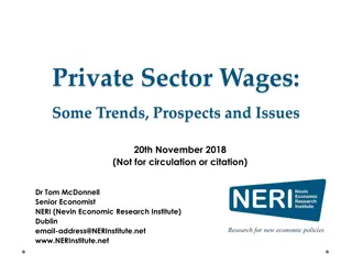 Private Sector Wages Trends and Prospects in Ireland