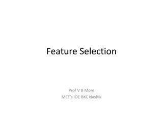Feature Selection Techniques for Data Analysis