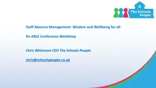Managing Employee Absences: Balancing Obligations and Wellbeing