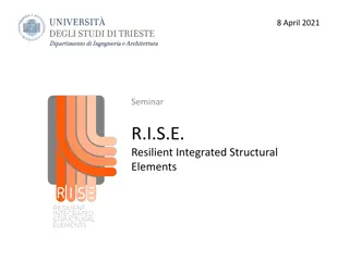Seminar on R.I.S.E.: Resilient Integrated Structural Elements and Space Exploration