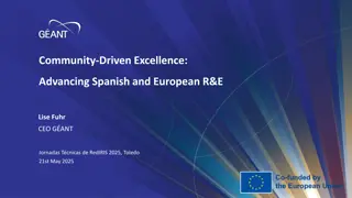 Advancing Spanish and European R&E - Community-Driven Excellence