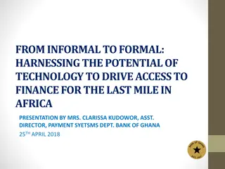 Driving Financial Inclusion Through Technology in Africa