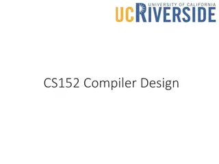 Compiler Design Course Information and Syllabus Overview