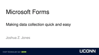 Streamlining Data Collection and Collaboration with Microsoft Forms