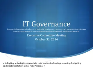 Strategic Information Technology Governance for Enhanced Accessibility and Compliance