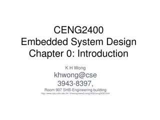 Learn Embedded System Design with ARM Processor and CENG2400 Course
