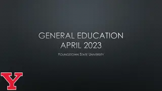 Innovative General Education Model at Youngstown State University