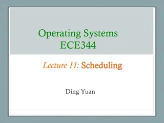 Understanding Scheduling in Operating Systems