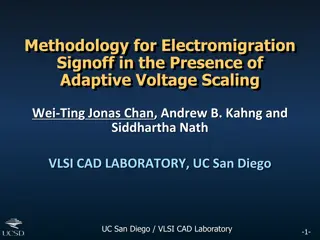 Electromigration Signoff Methodology in Adaptive Voltage Scaling Environment
