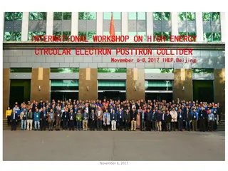 International Workshop on CEPC Summary and Participants