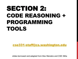 Advanced Code Reasoning Techniques for Software Developers
