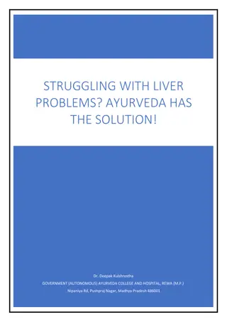 Struggling with Liver Problems