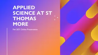 Applied Science at St. Thomas More: Course Details and Career Prospects