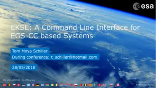 EGS-CC: Command Line Interface Overview