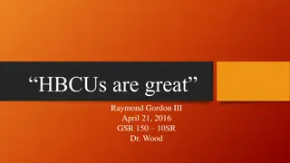 Benefits of Attending Historically Black Colleges & Universities (HBCUs)