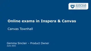 Inspera Canvas Online Exam Integration Guide