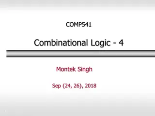 Logic Minimization Using K-Maps for Combinational Circuits