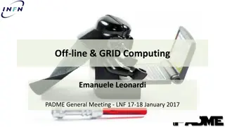 GRID Computing and Data Storage Solutions